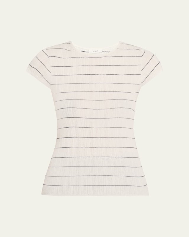 Sam Stripe Crewneck T